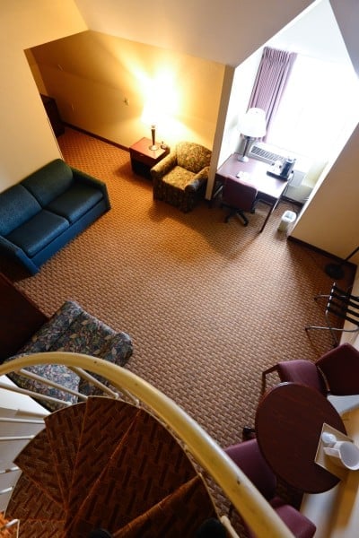 A view of the Governor's Suite at the Chateau Resort
