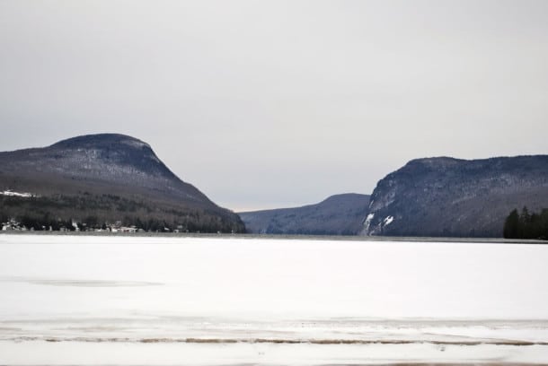 Frozen Lake Willoughby