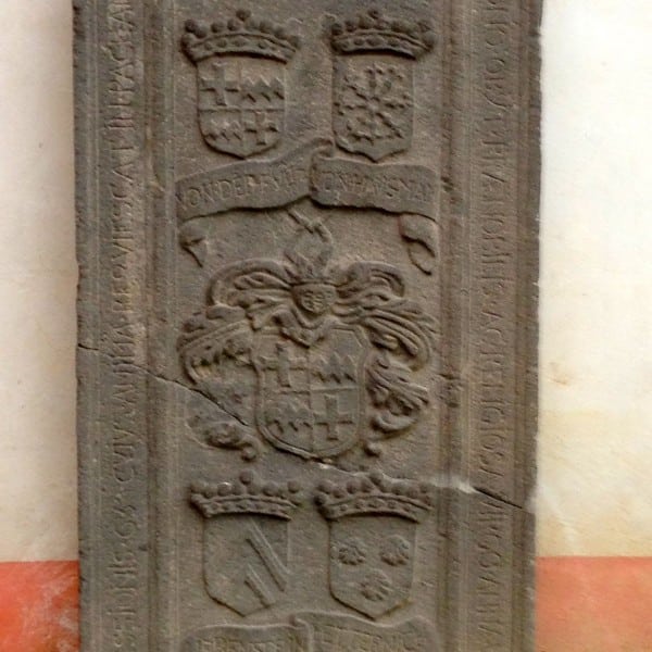 Ornately carved door