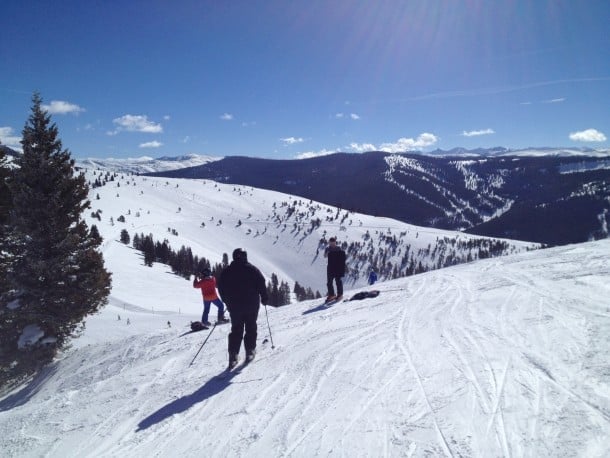 Blue Sky Basin looms ahead