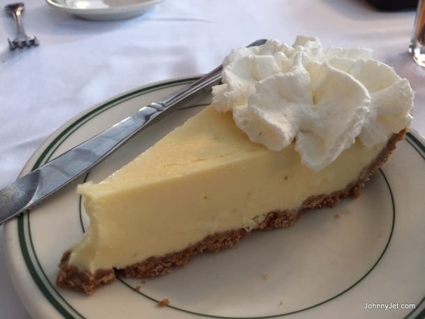 Key Lime pie from Joe's Stone Crab in Miami