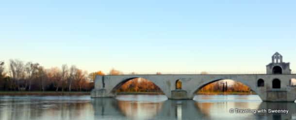 Pont St. Benezet (Pont d'Avignon) "...On the bridge of Avignon, we all dance there in a ring"