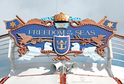 Freedom of the Seas crest