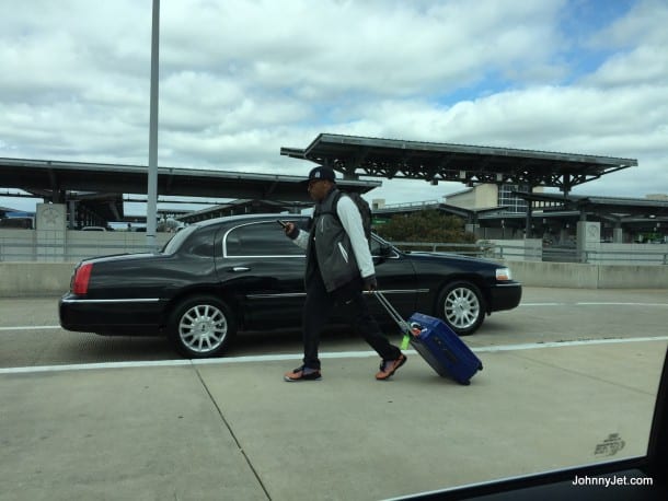 Spike Lee arriving to SXSW in Austin, Texas