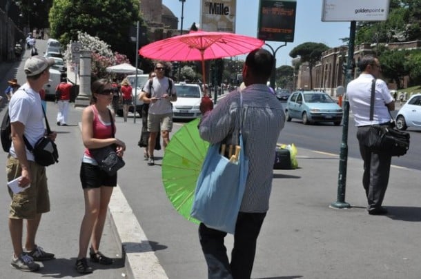 Umbrella in Rome