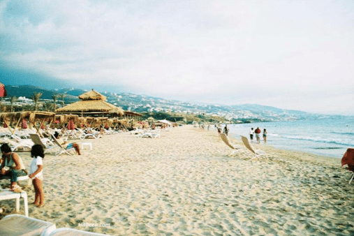 A serene Beirut beach