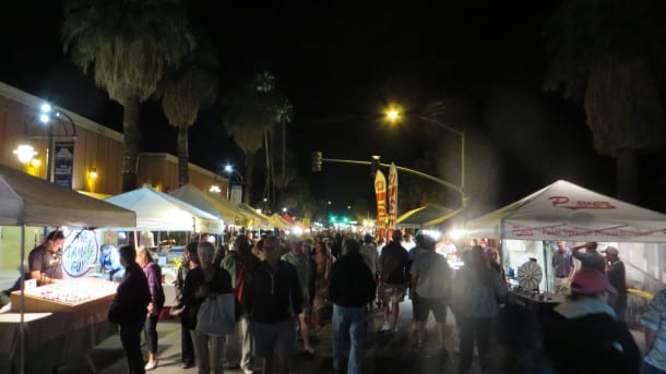 Vendors at the Palm Springs VillageFest