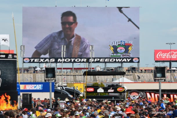Largest Screen in the world is at the Texas Motor Speedway 