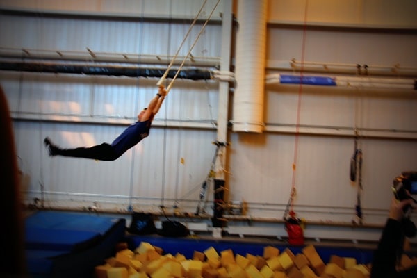 Trapeze training at Creactive