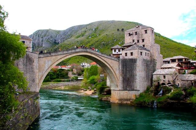 Stari Most Bridge in Mostar, Bosnia-Herzegovina