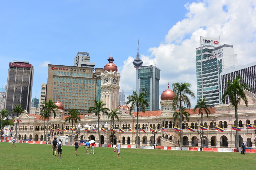Merdeka Square and the Sultan Abdul Samad Building