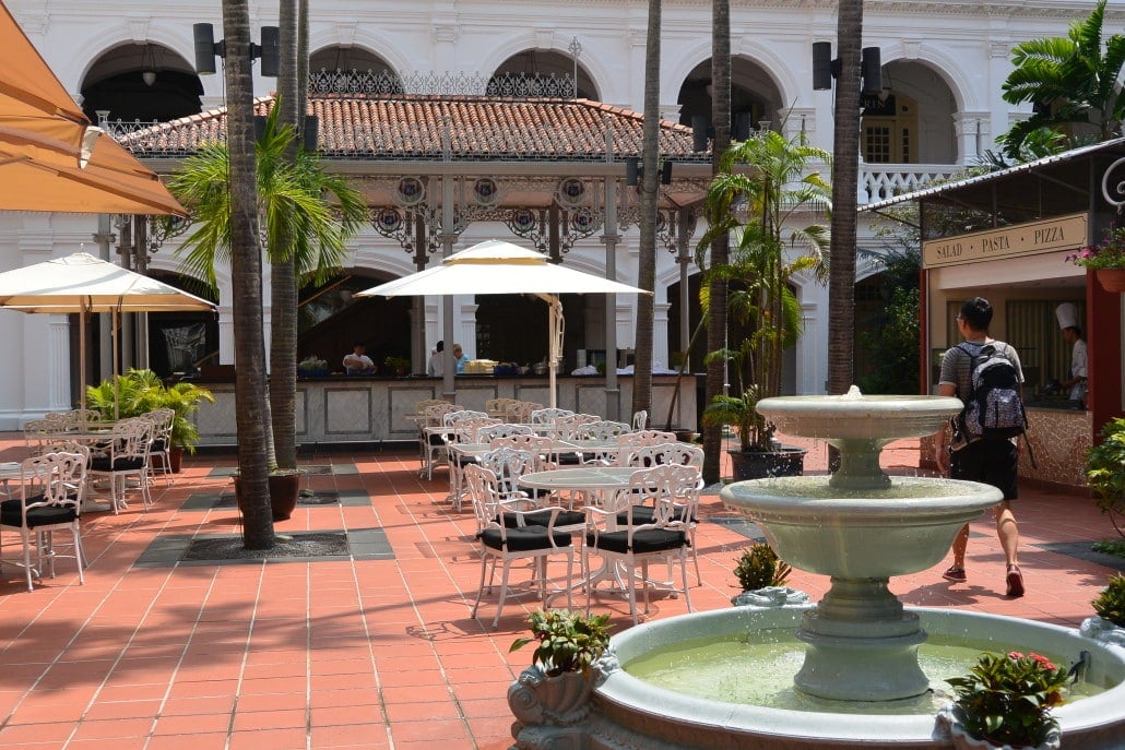 Raffles atrium