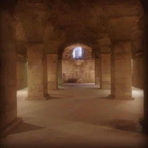 The basement once used as a refuse dump under the Diocletian Palace is now part of the set for Game of Thrones