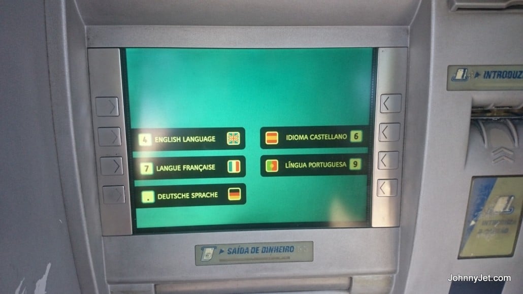 ATM in Lisbon, Portugal