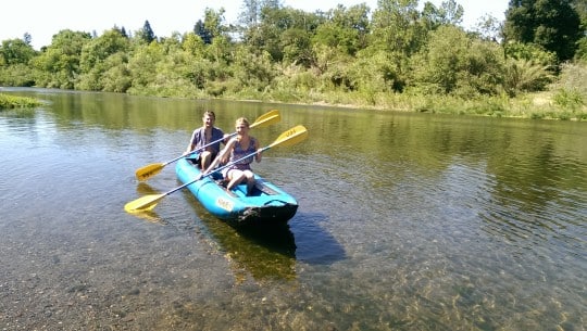 Russian River canoeing