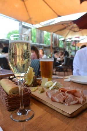 Cheese and cured meat plate, The Works