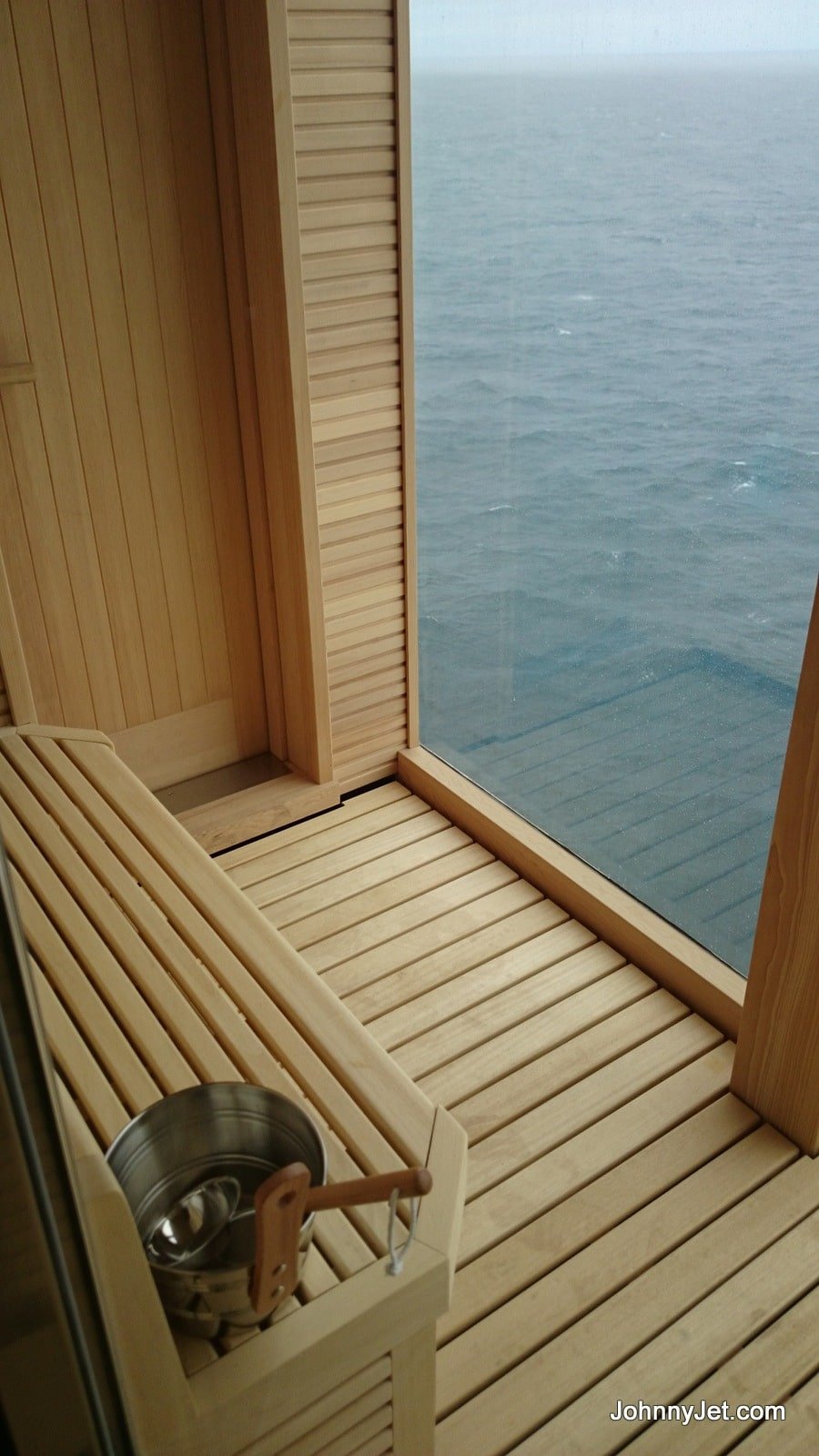 Sauna in Owner's Suite on Viking Star