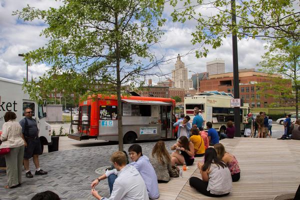 Food trucks in Providence (Credit: PWCVB/Nicholas Millard)