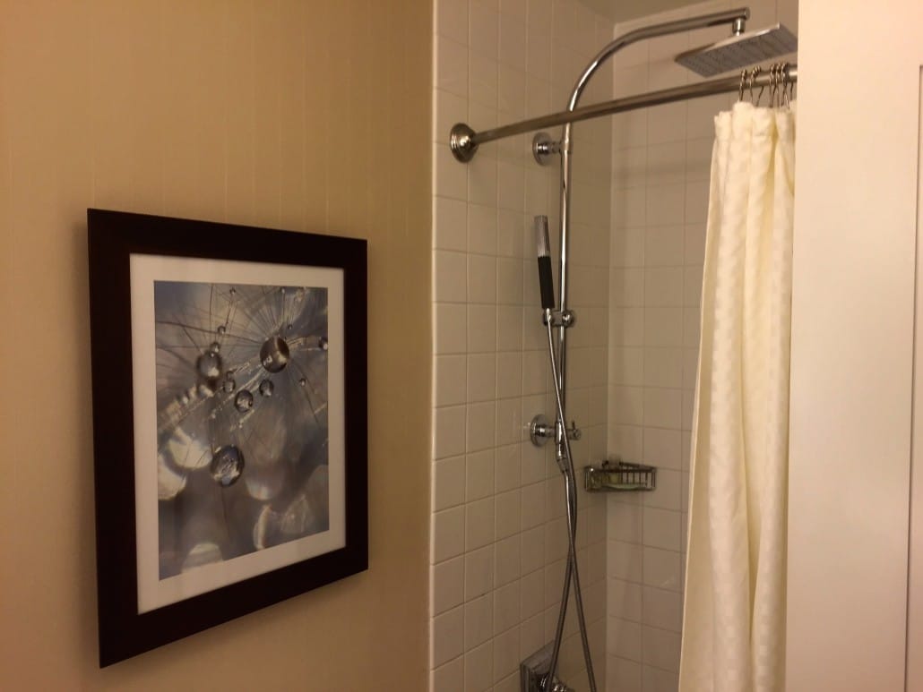 Room 2821 shower