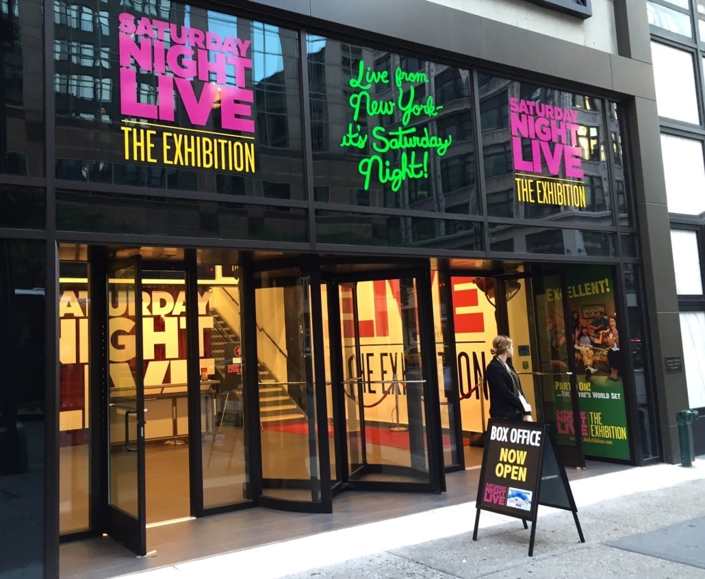 Saturday Night Live — The Exhibition, on 5th Ave between 38th and 37th