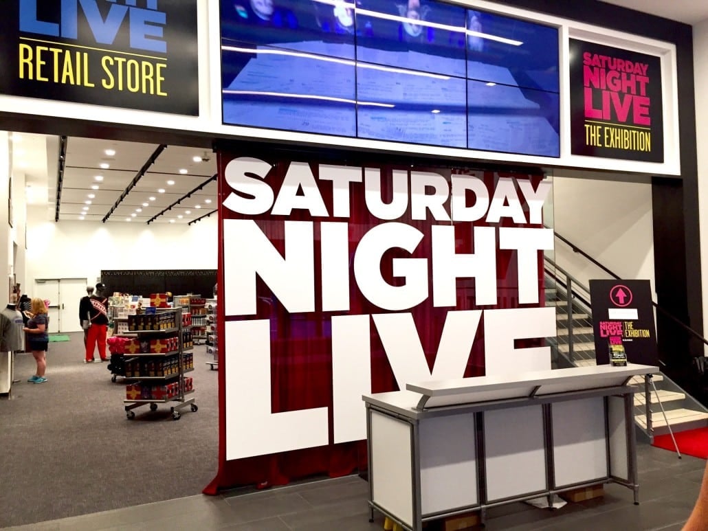 SNL—The Exhibition entrance