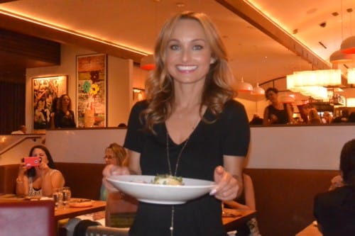 Giada telling us to eat our lemon spag-geh-tee before it gets cold!