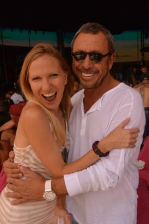 Victor Drai gets a hug from me