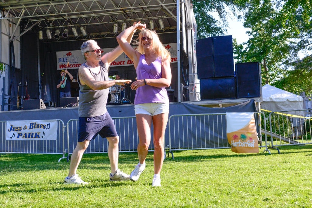 Dancing at Harborfest