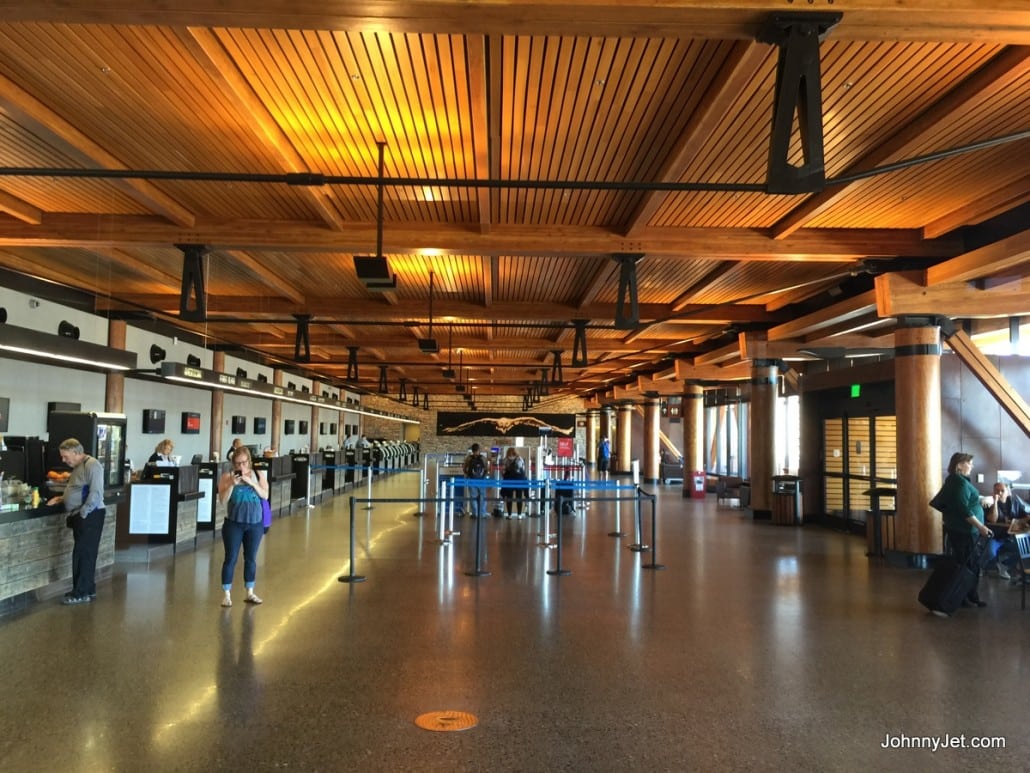 Inside the Jackson (JAC) Airport