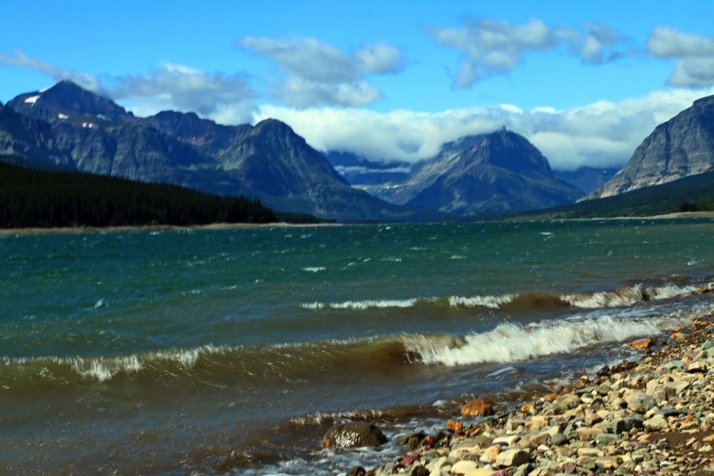 Swiftcurrent Lake in northeastern Glacier National Park (Credit: Bill Rockwell)