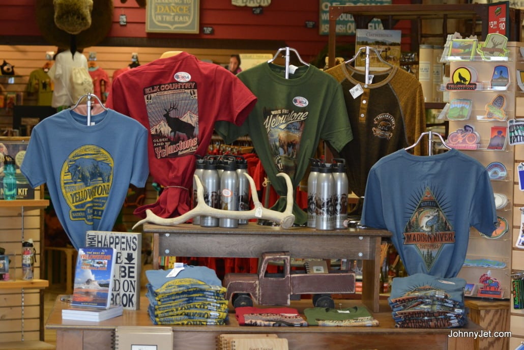 West Yellowstone gift shop