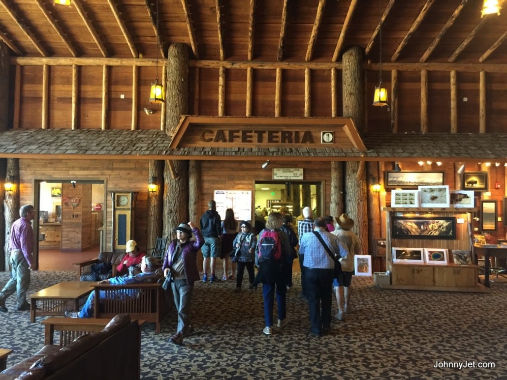 Cafeteria in Yellowstone National Park