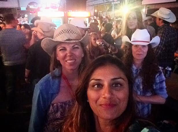 Selfie at Nashville North (Credit: Trishna Patel)