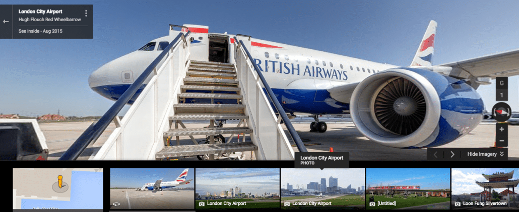 Credit: Google/British Airways