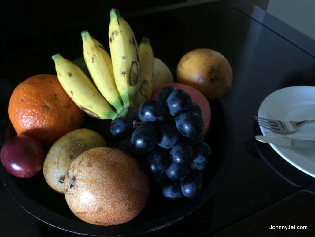 Fresh fruit at St Regis Hotel Bali