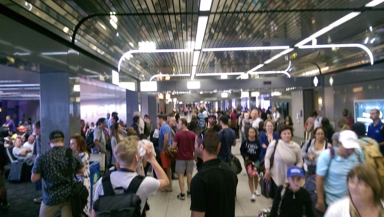 Chicago O'Hare hustle and bustle (Credit: Spencer Marker)