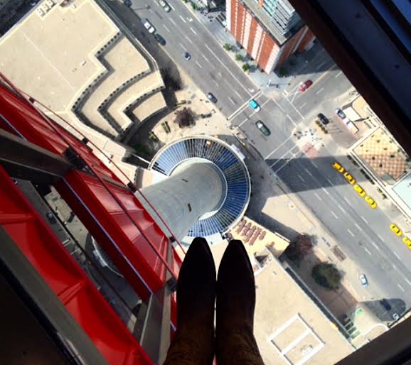 View from observation deck of Calgary Tower (Credit: Trishna Patel)
