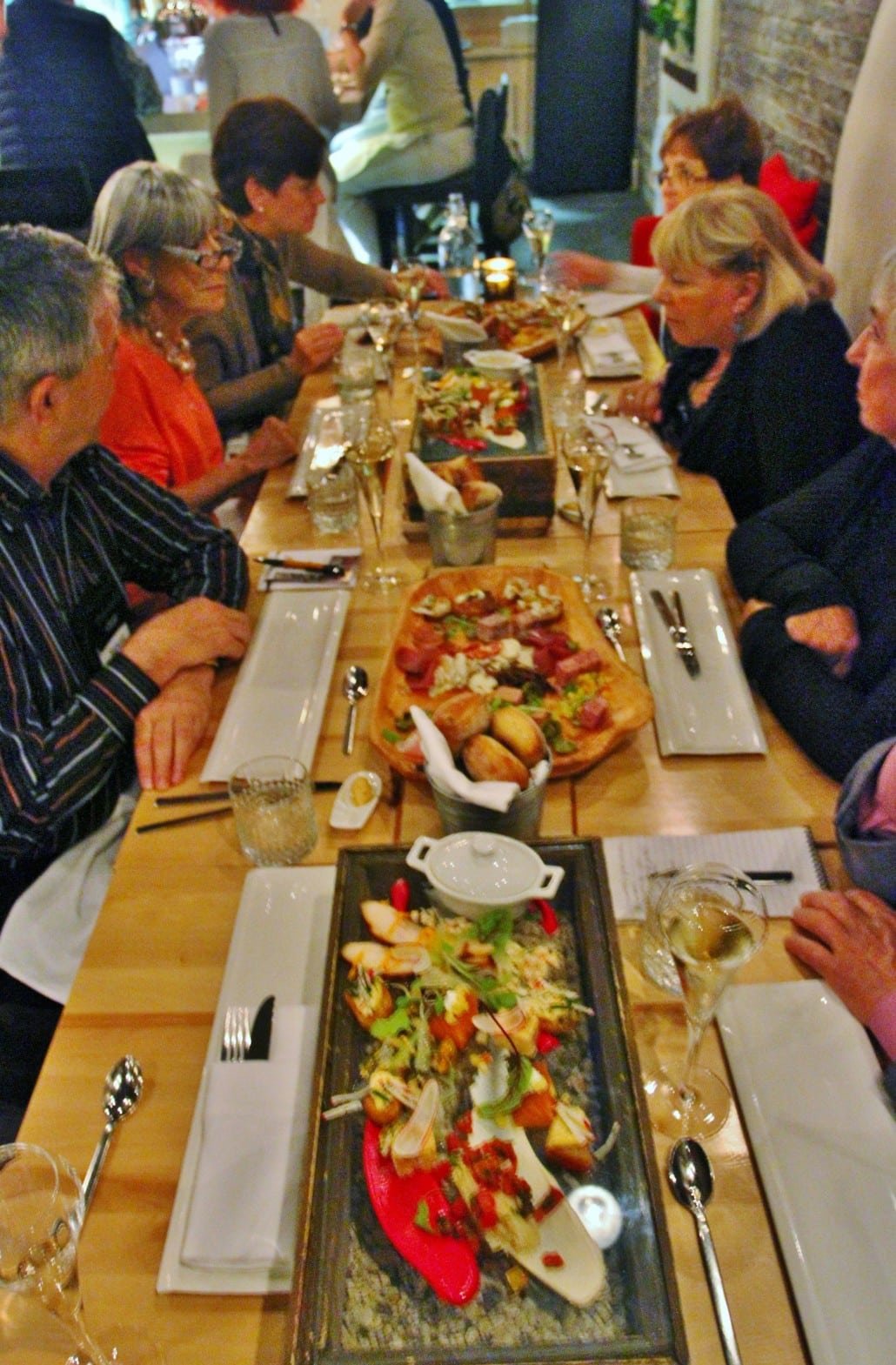 Dinner at Restaurant Légende (Credit: Bill Rockwell)