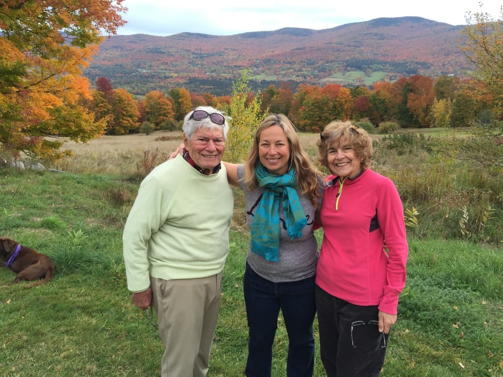 Johnny's dad, sister and Vermont aunt Anna