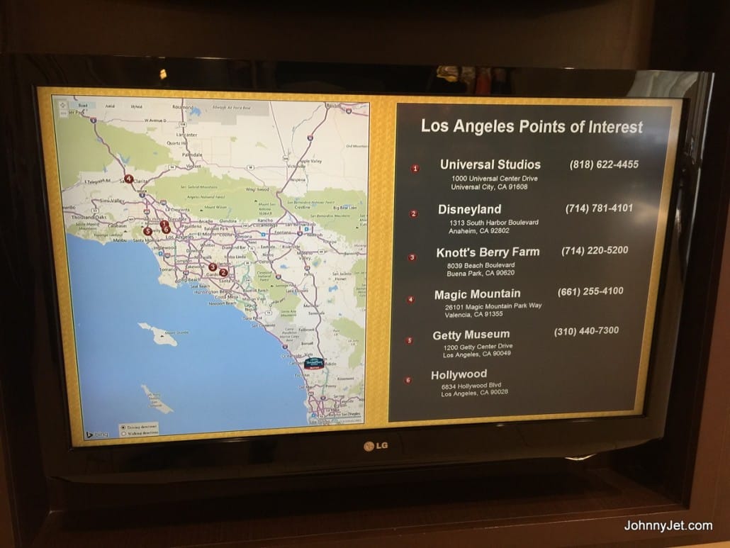 TownePlace Suites Los Angeles map