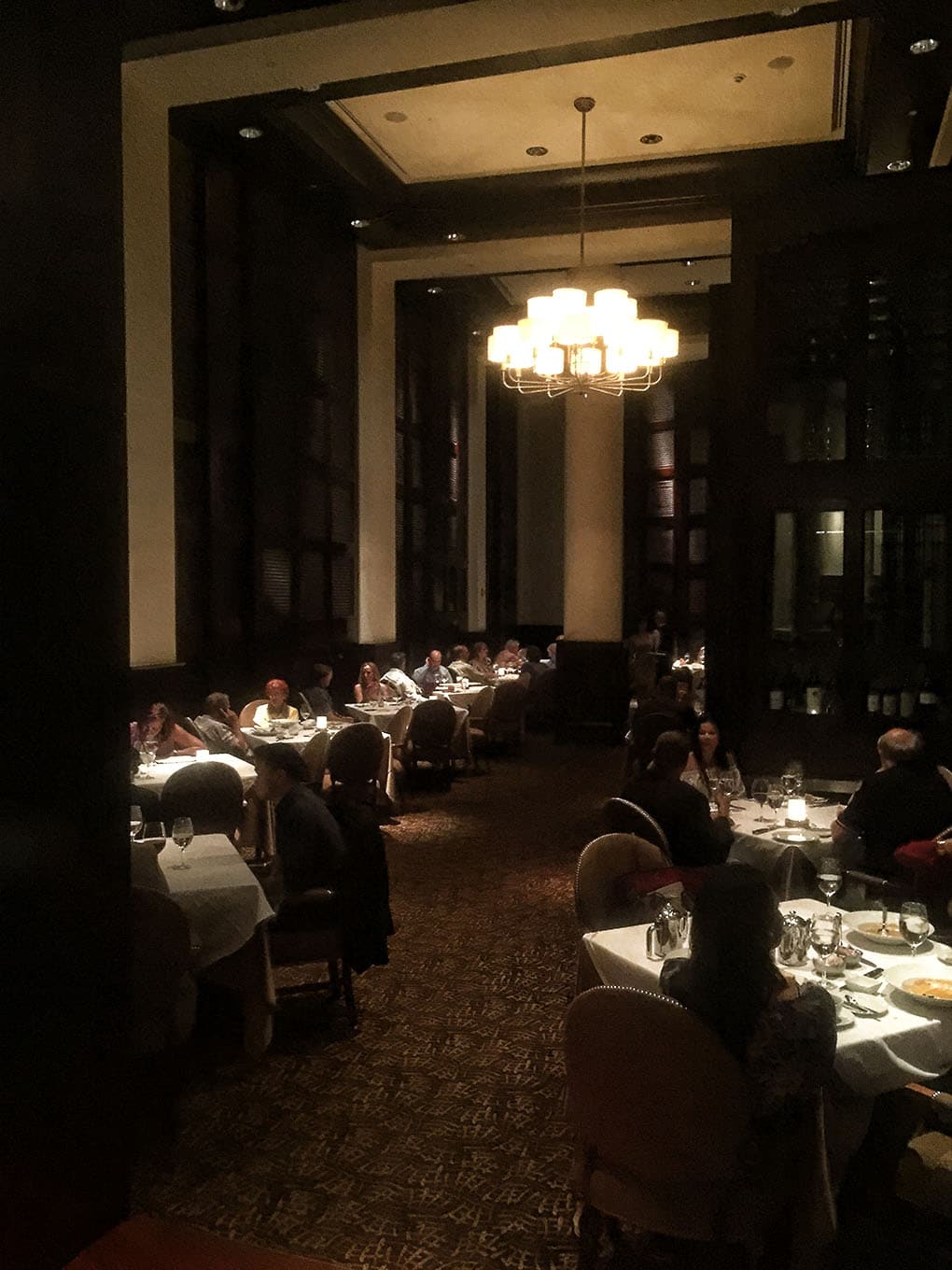 The main dining room at the Diplomat Prime