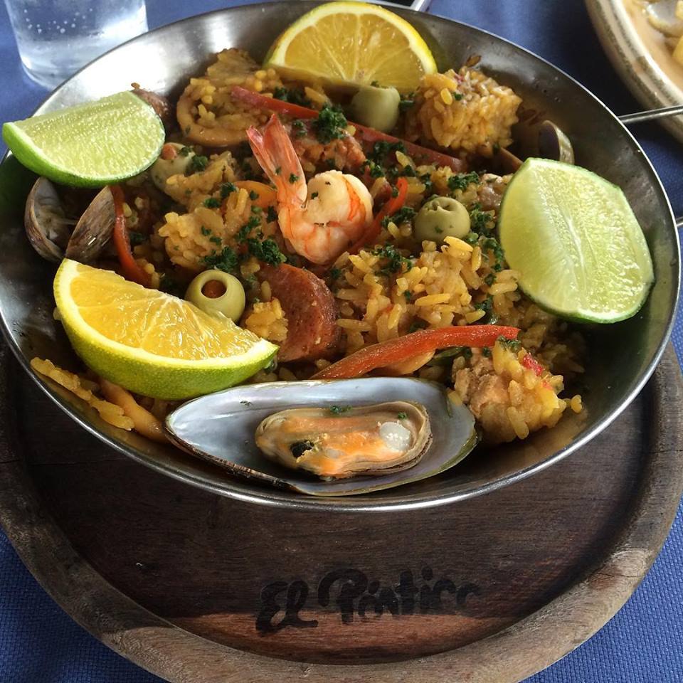 Colombian-style paella