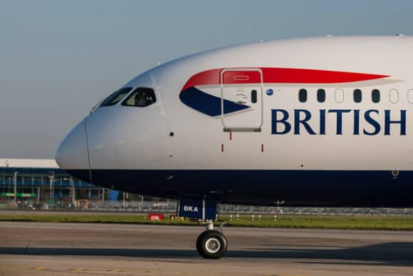 A British Airways 787-9 arrives at London Heathrow (Credit: British Airways)