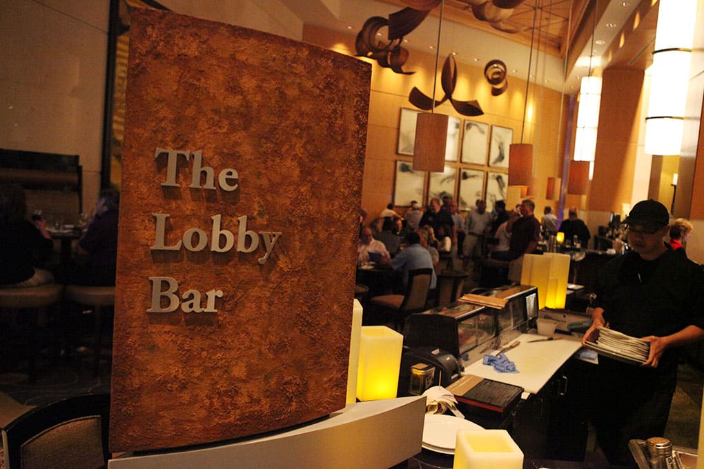 Getting social at The Lobby Bar