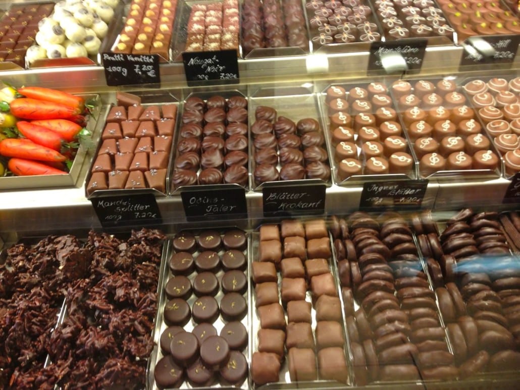 Café Kleimann chocolates 