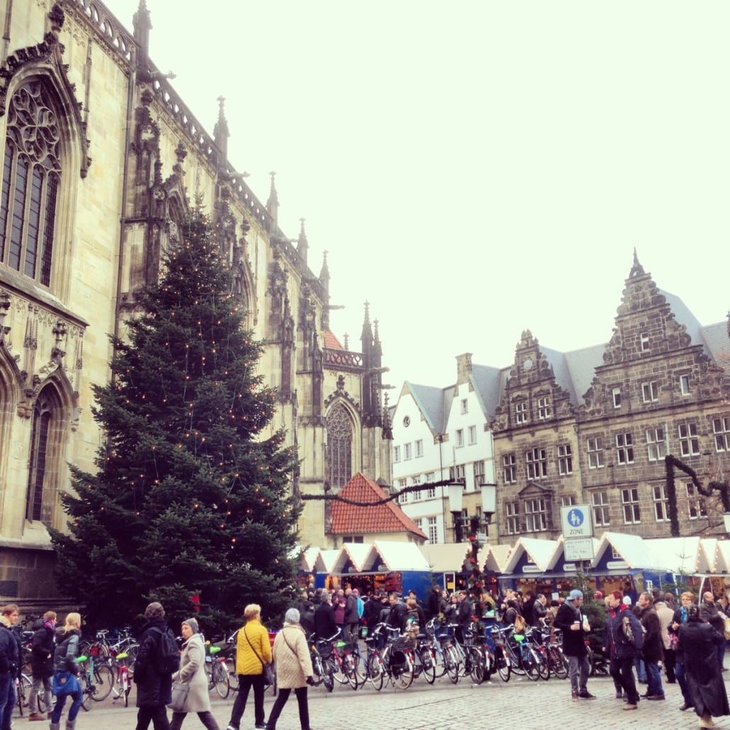 One of Münster's five Christmas markets