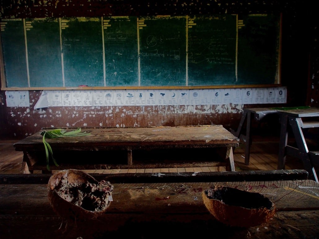 Schoolroom in Uskov
