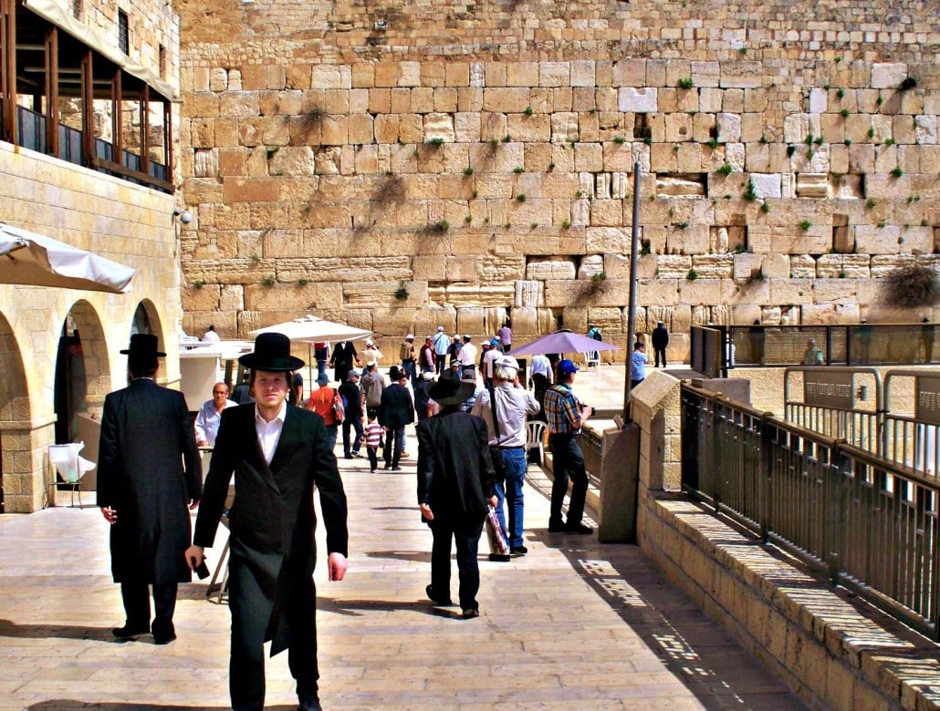 The Western or Wailing Wall