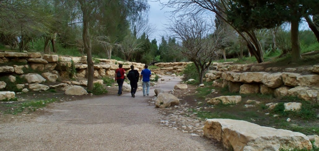 The grounds at Kibbutz Sde Boker