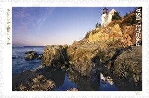 Acadia National Park (Copyright: 2016 USPS)